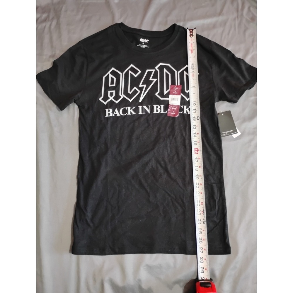 Ac/Dc Back‎ In Black Size Small - Picture 3 of 7